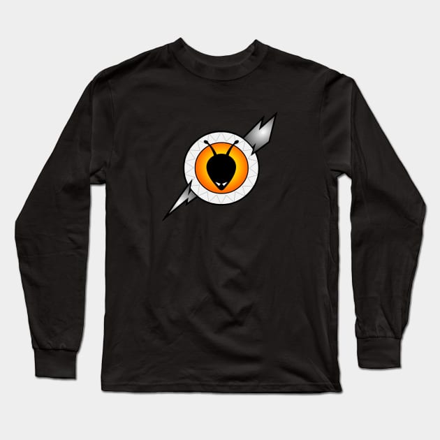 Spaced Invaders Logo Long Sleeve T-Shirt by RobotGhost